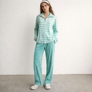 Vintage 90s Oleg Cassini Velour Tracksuit Set NWT Y2K S